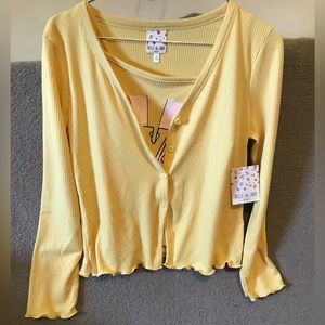 NWT Bellede Jour Girls Love Sweater